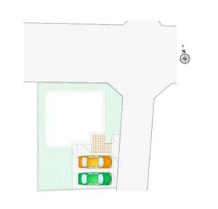 古河市宮前町　新築戸建の区画図