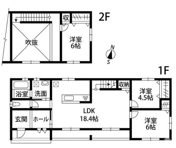 【間取り】 | 合志市御代志　2階建て