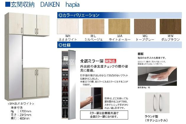 南アルプス市山寺の新築一戸建の玄関|玄関収納
