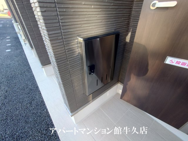 仮）牛久市田宮町新築アパートのセキュリティ