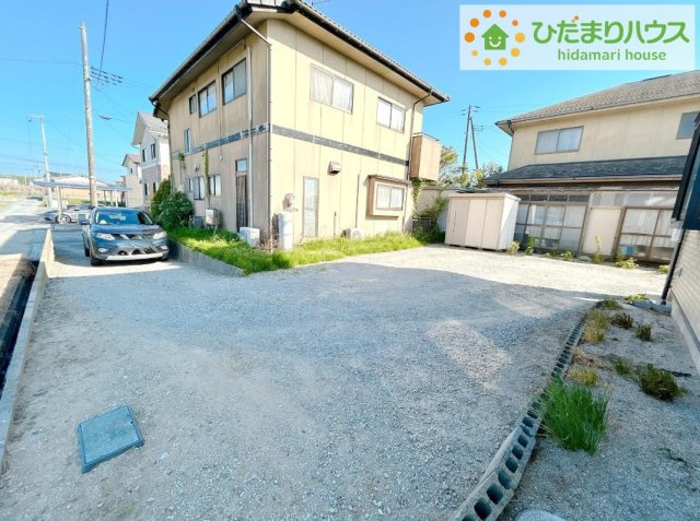 いわき市四倉町上仁井田字北浜　中古戸建の駐車場