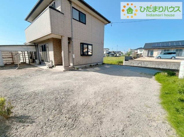 いわき市四倉町上仁井田字北浜　中古戸建の駐車場