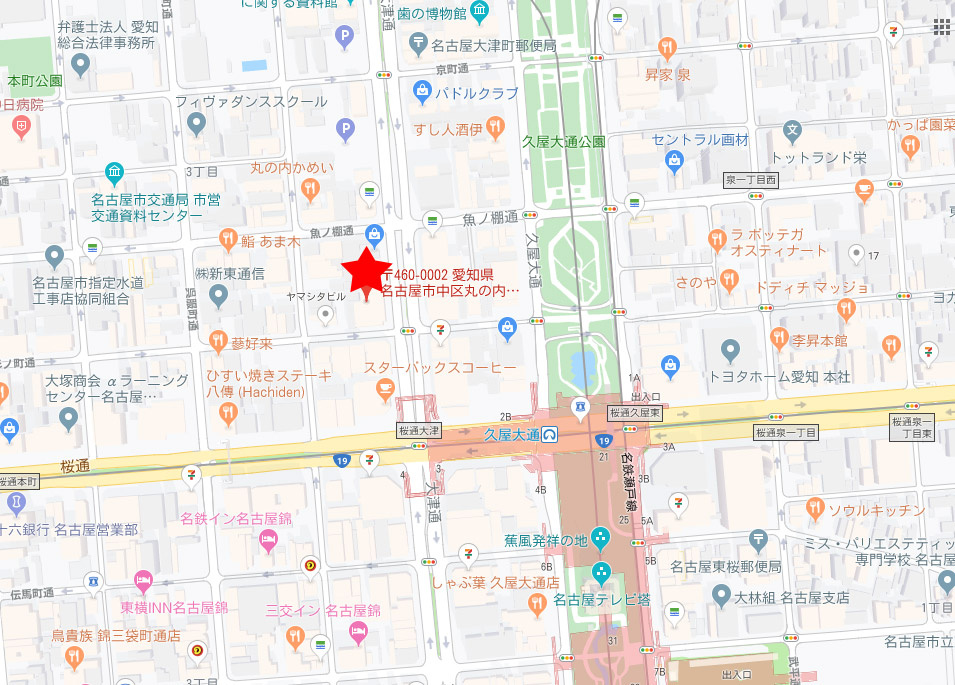 いちご丸の内ビルの地図