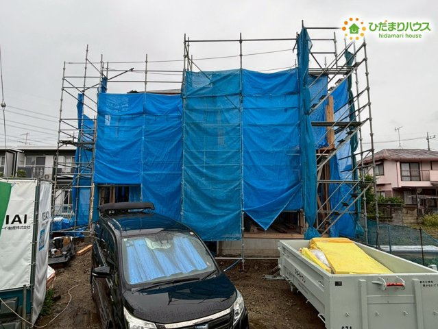 熊谷市玉井南　1期　新築一戸建て　テラシエ　01の前面道路含む現地写真