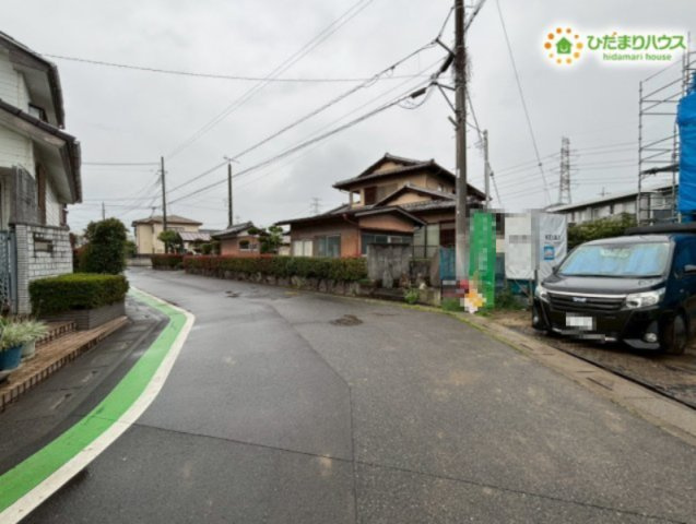 熊谷市玉井南　1期　新築一戸建て　テラシエ　01の前面道路含む現地写真