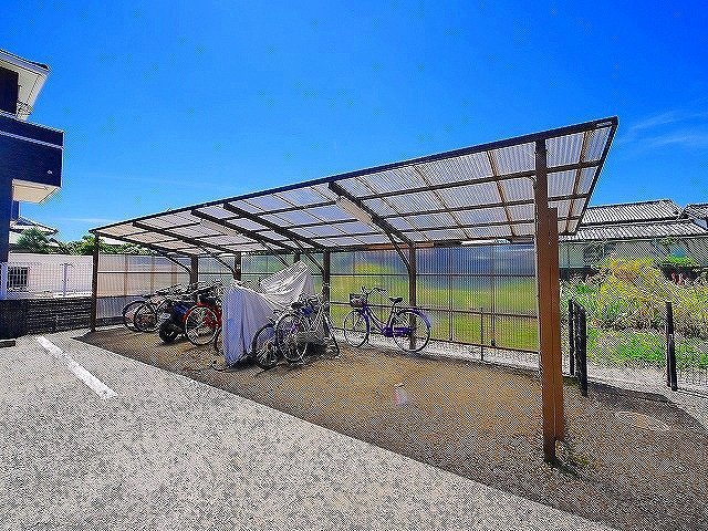 コーポＮＫのその他共用部分|駐輪場です。