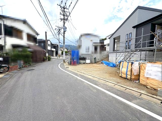 【その他】 | 福岡市南区大平寺1丁目第2・平屋　1号棟（全1棟）【仲介手数料無料・0円】 | 現地写真。前面道路です。