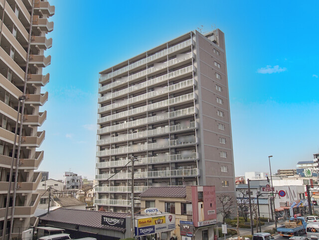 コスモお花茶屋参番館の外観|ドキドキの新生活も、安心してスタート。ぴったりの住まいを見つけませんか？クランディアが一緒に住まい選びをサポートします‼　まずは、お気軽にお問合せください　＃クランディア