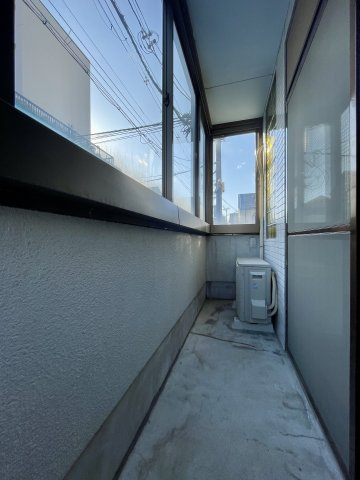 パークシティ長居のバルコニー