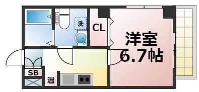 【間取り】 | ラカーサ今里　仲介手数料無料