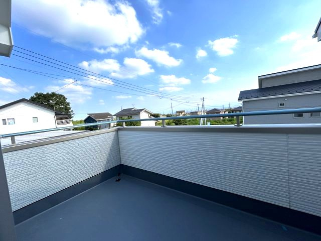 リーブルガーデンS第12富士見町時沢　３号棟のバルコニー|バルコニーは2ヶ所付きです♪