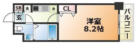 アプリーレ神戸元町の間取り
