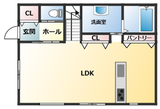 【間取り】 | madre court 東有野台１丁目１２－３　 | １階