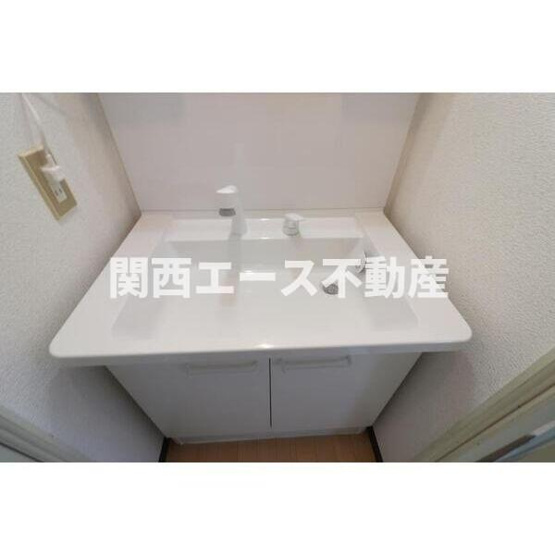 【洗面所】 | グローリーハイツ東成