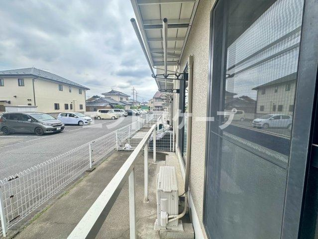 ラ・クレベールＡのバルコニー|高崎、前橋のお部屋探しはエンドスケープまで！お客様の理想お聞かせ下さい♪