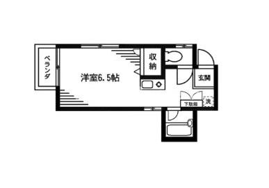 エステート王子神谷の間取り