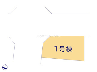 【区画図】 | 名古屋市中川区中島新町４丁目1011【仲介手数料無料】新築一戸建て　1号棟