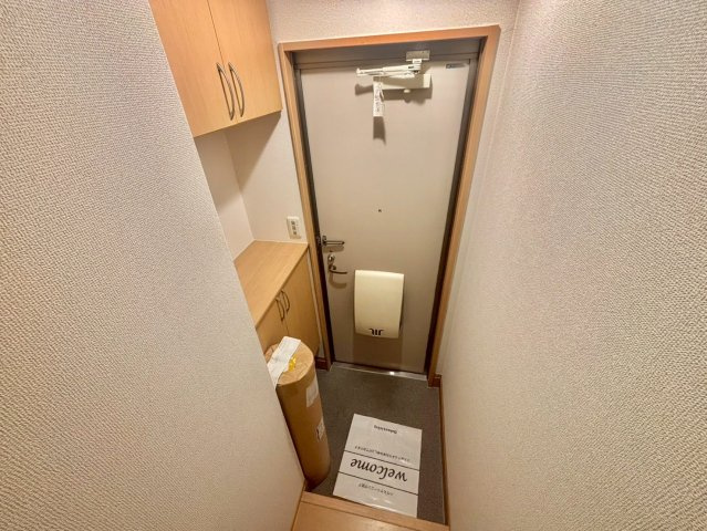 ウィル山崎の玄関