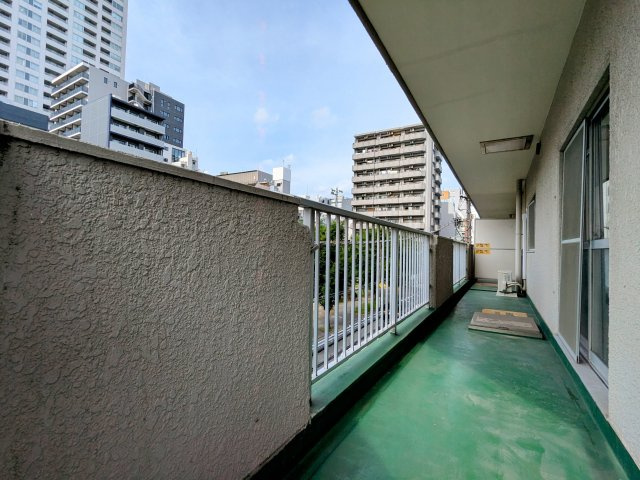 ドルミ錦糸町長谷川ビルのバルコニー|～広々バルコニー写真～