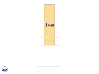 【区画図】 | 名古屋市中村区宮塚町133【仲介手数料無料】新築一戸建て　1号棟