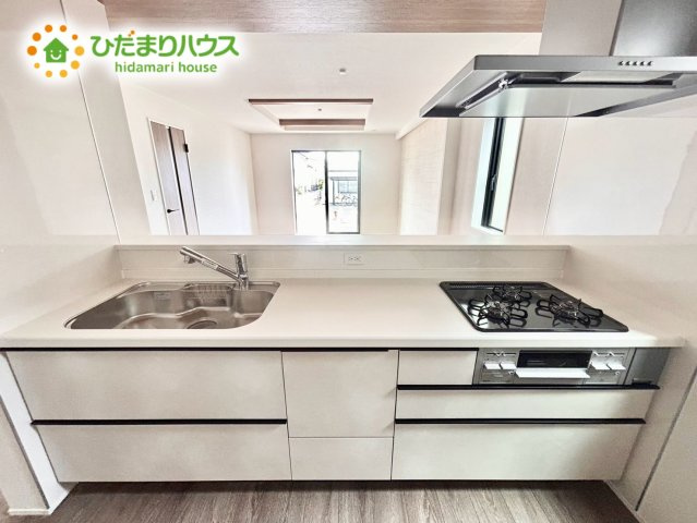 上尾市平方3期　新築戸建　グラファーレ06のキッチン