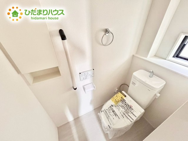 上尾市平方3期　新築戸建　グラファーレ06のトイレ