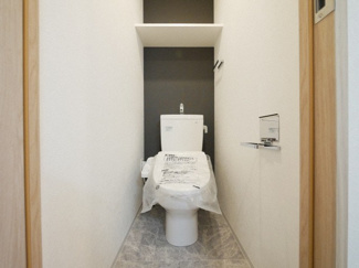 【トイレ】 | LUMINOUS三国本町 | 落ち着いた色調のトイレです
