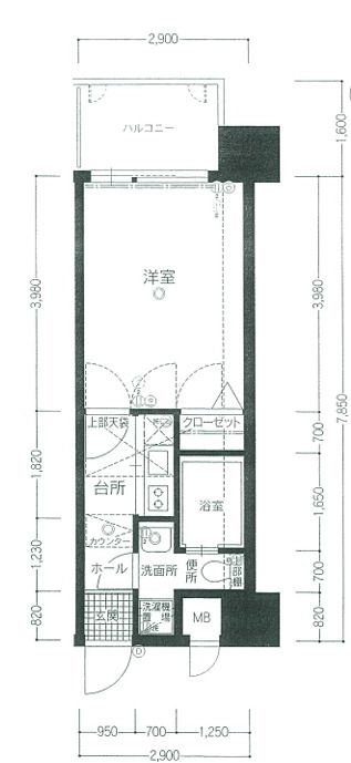 エステート・モア天神ＷＨＡＲＦの間取り