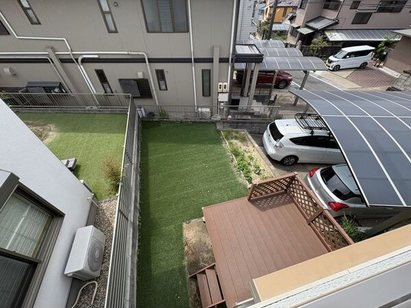 大府市共和戸建ての庭