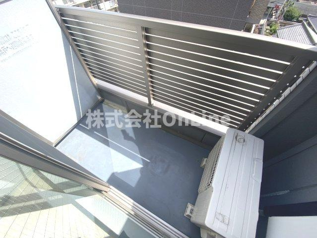 Chance八尾本町のバルコニー