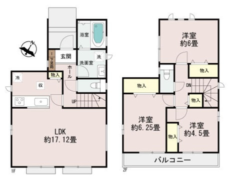 神戸市垂水区桃山台4丁目の間取り
