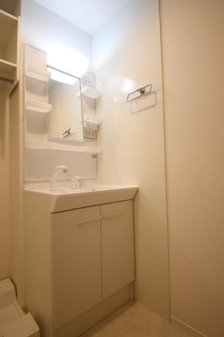 D-room今町の洗面所