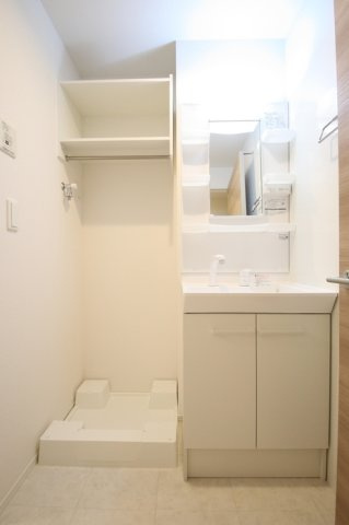 D-room今町の洗面所