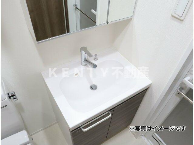 【洗面所】 | クレヴィスタ大井町 | スペースが確保できる洗面所です