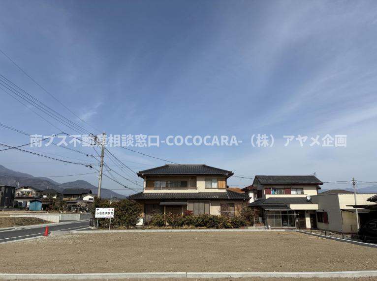南アルプス市山寺の新築一戸建の外観|1号棟