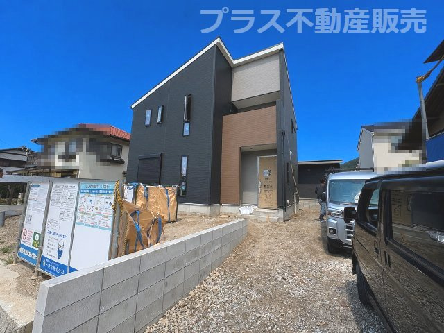 【外観】 | 福岡市東区香椎台3丁目　1号棟（全1棟）【仲介手数料無料・0円】 | 現地写真。プラス不動産販売なら、現場の全ての棟をまとめてご見学頂けます。