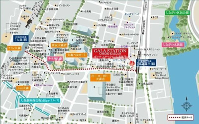 【地図】 | ガーラ・ステーション大森海岸