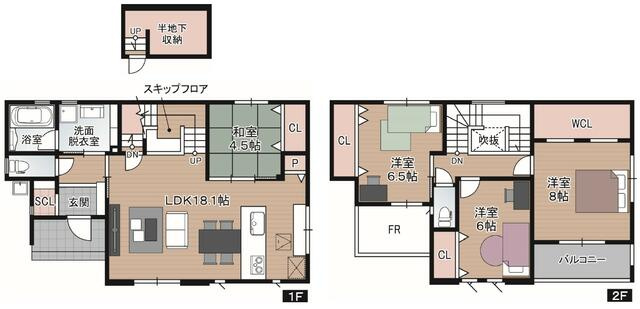【間取り】 | 高知市介良乙/5区画 | ５号地