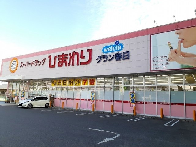 ニューシティハピネスＢの周辺|ひまわりグラン春日店まで600m