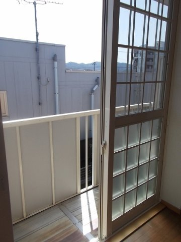シャン．ド．フルールのバルコニー