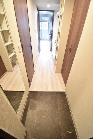 ミラージュパレス難波幸町の玄関