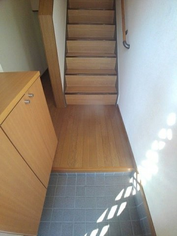 サンロード福山Ｂの玄関
