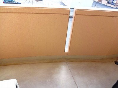 アルカディア南蔵王のバルコニー
