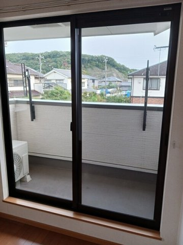 プラシードＢのバルコニー