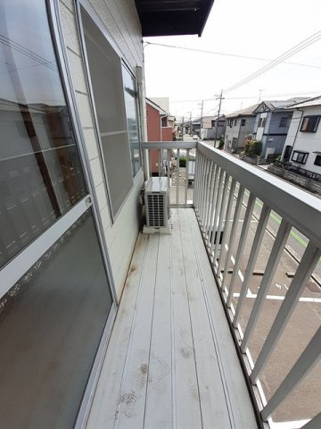 シティハイツ山田Ａのバルコニー