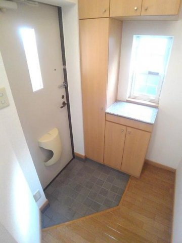 シャン．ド．フルールの玄関
