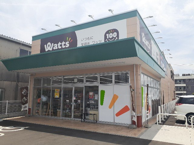 グリーン　オレンジ　Ｃの周辺|ワッツ新涯ハローズ店まで1100m
