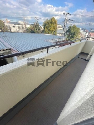 【バルコニー】 | ハイツ森ノ宮　仲介手数料無料