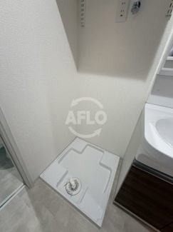 【設備】 | H-maison大正Ⅵ | H-maison大正Ⅵ　洗濯機置き場