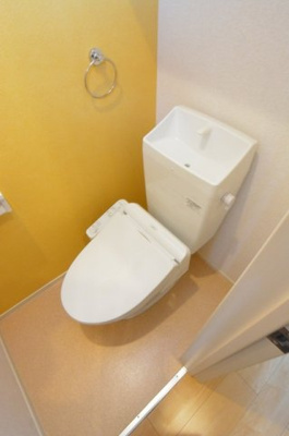 【トイレ】 | カルムパティオ　Ⅰ | シンプルで使いやすいトイレです